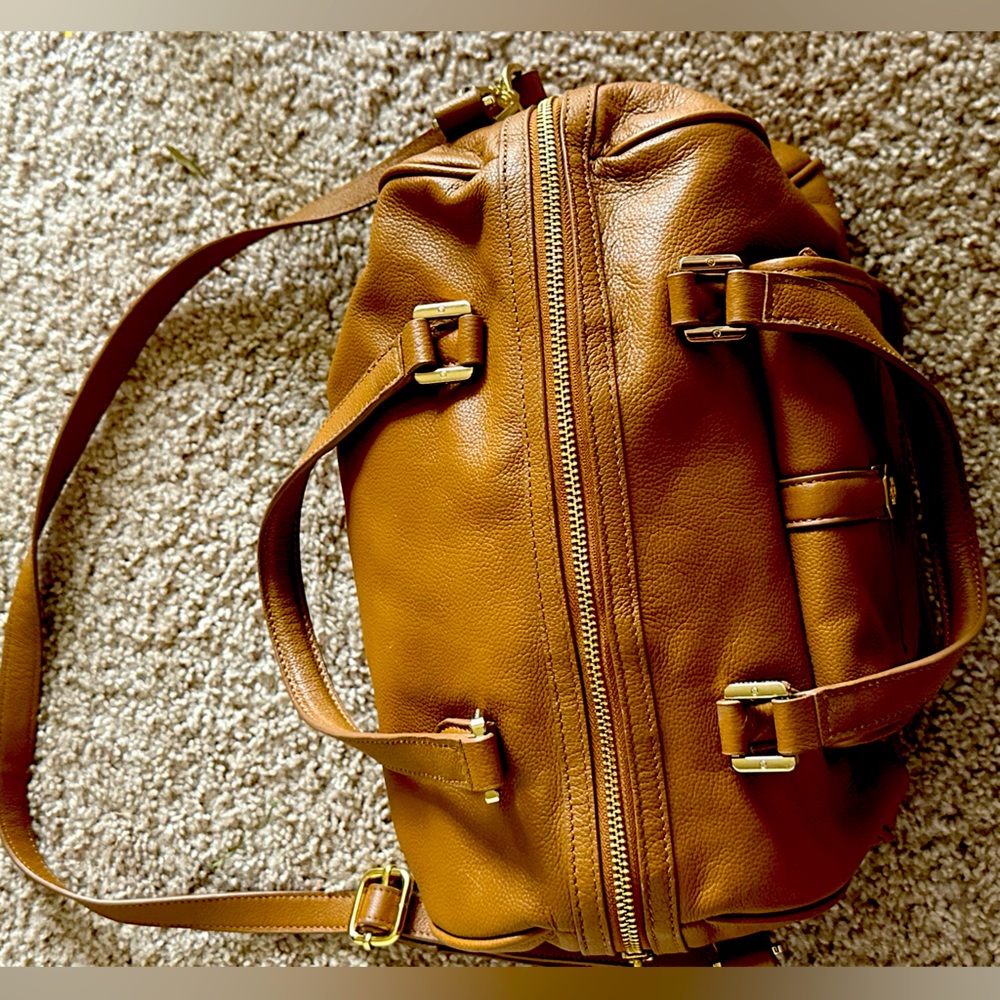 Tory Burch tan crossbody
